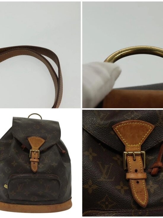 LOUIS VUITTON Monogram Montsouris MM Backpack M51136 LV Auth ep10374 main image 7